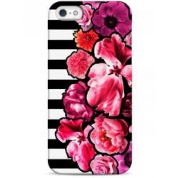 фото Чехол розовые цветы и полоска - iPhone 5 / 5S / 5C Liberty