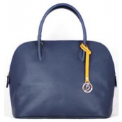 фото Синяя женская сумка BAGIA полукруглой формы