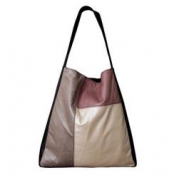 фото Дизайнерская кожаная женская сумка розового цвета Fedora FEDORA