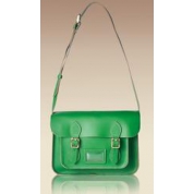 фото Яркая зеленая кожаная женская сумка Frija