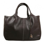 фото Темно-коричневая женская сумка Frija из мягкой кожи