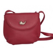 фото Красная кожаная женская сумка Marimann