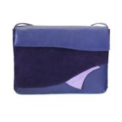 фото Фиолетовая сумка с плавником из кожи рыбы от Marimann