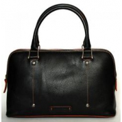 фото Шикарная небольшая итальянская женская сумка Toscanella черного цвета