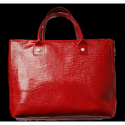 фото Красная женская сумка Studio De из плотной кожи STUDIO DE