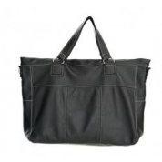 фото Большая кожаная сумка для женщин от Studio De черного цвета STUDIO DE
