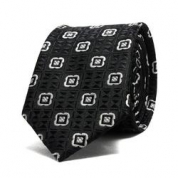 фото Узкий мужской галстук Starkman #051 (черный)