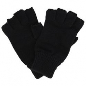 фото Перчатки Brixton Heist Cut Off Glove Black/Black
