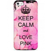 фото Чехол keep calm and love pink - iPhone 5 / 5S / 5C Sahar cases