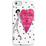 фото Чехол a girl should be two things: classy and fabulouse - iPhone 5 / 5S / 5C Rihanna