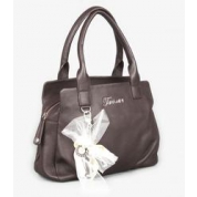 фото Женская сумка Maria Tomassini темно-коричневого цвета 
