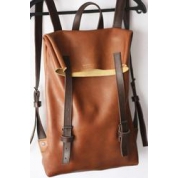 фото Женский кожаный рюкзак VIRRONEN, светло-коричневый