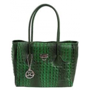 фото Женская кожаная сумка Jacky & Celine IT312, зеленая