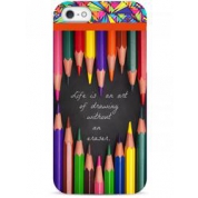 фото Чехол life is an art of drawing without an eraser - iPhone 5 / 5S / 5C Sahar cases