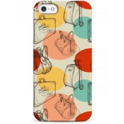 фото Чехол винтажные чемоданчики - iPhone 5 / 5S / 5C Sahar cases