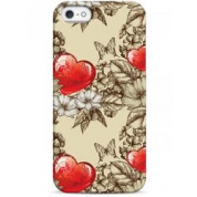 фото Чехол сердечко в цветах - iPhone 5 / 5S / 5C Sahar cases