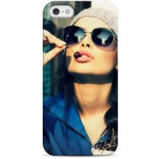 фото Чехол девушка с вишенкой - iPhone 5 / 5S / 5C Sahar cases