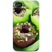 фото Чехол шоколадные пончики с фисташками - iPhone 4 / 4S Sahar cases