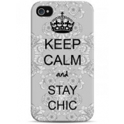 фото Чехол keep calm and stay chic - iPhone 4 / 4S Sahar cases