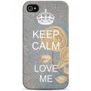 фото Чехол keep calm and love me - iPhone 4 / 4S Sahar cases