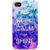 фото Чехол keep calm and shine - iPhone 4 / 4S Sahar cases