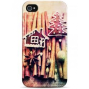 фото Чехол пряничный домик и корица - iPhone 4 / 4S Sahar cases