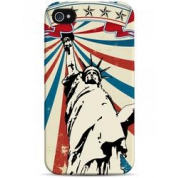 фото Чехол плакат со Статуей свободы - iPhone 4 / 4S Sahar cases