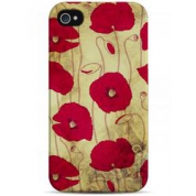 фото Чехол винтажные маки - iPhone 4 / 4S Sahar cases