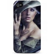 фото Чехол шикарная девушка в шляпе - iPhone 4 / 4S Sahar cases