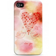 фото Чехол влюбленные птички - iPhone 4 / 4S Sahar cases