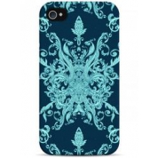 фото Чехол бирюзовый узор - iPhone 4 / 4S Sahar cases