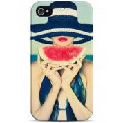 фото Чехол девушка с арбузом - iPhone 4 / 4S Sahar cases