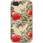 фото Чехол сердечко в цветах - iPhone 4 / 4S Sahar cases