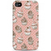 фото Чехол пирожные и горошек - iPhone 4 / 4S Sahar cases