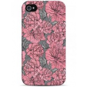 фото Чехол розовые пионы - iPhone 4 / 4S Sahar cases