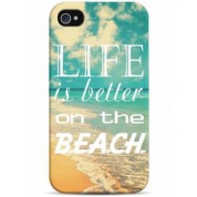 фото Чехол life is better on the beach - iPhone 4 / 4S Sahar cases