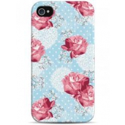 фото Чехол розы на нежно-голубом фоне - iPhone 4 / 4S Sahar cases