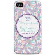 фото Чехол follow your dreams, they will lead you to the happines - iPhone 4 / 4S Sahar cases