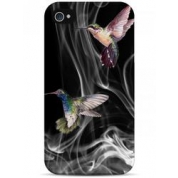 фото Чехол колибри на черном фоне - iPhone 4 / 4S Sahar cases