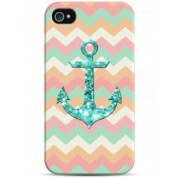 фото Чехол зигзаг в винтажных цветах - iPhone 4 / 4S case Sahar cases