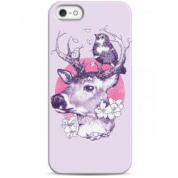 фото Чехол олень с птицей - iPhone 5 / 5S / 5C Sahar cases