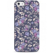 фото Чехол флористический принт с полоской - iPhone 5 / 5S / 5C Sahar cases