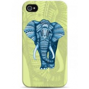 фото Чехол яркий графичный слоник - iPhone 4 / 4S case Sahar cases