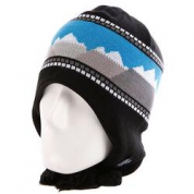 фото Шапка мужская Elm The Landscape Earflap Beanie Black