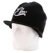 фото Шапка мужская с козырьком Elm The Strikeout Visor Beanie Black