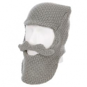 фото Шапка мужская с бородой Beard Head Classic Grey