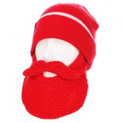 фото Шапка мужская с бородой Beard Head Tailgate-Classic Red-White