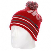 фото Шапка мужская с помпоном Huf 10K Beanie Red