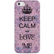 фото Чехол keep calm and love me - iPhone 5 / 5S / 5C Sahar cases