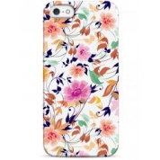 фото Чехол цветочный принт на белом фоне - iPhone 5 / 5S / 5C Sahar cases